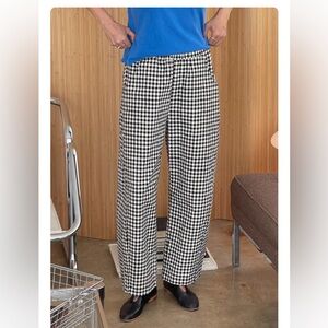 Le Bon Shoppe Arc Pants Black Gingham